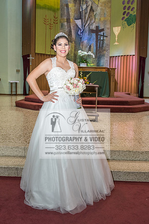 Andrea Lissette quinceaneras, sweet sixteens, weddings, family portraits, anniversaries, photography and video at Miraculos medal catholic church in Montebello,  receptions at Quiet Cannon Montebello,