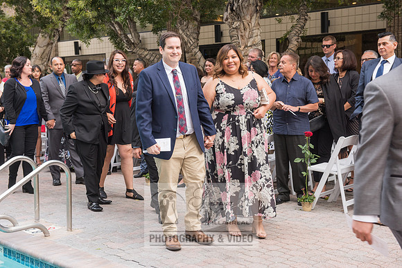 Reina and Adalberto wedding ceremony and reception, photographer