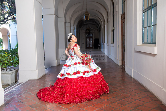Estephanie Cristal Quinceanera photo shoot ideas, video in Pasadena City Hall in Pasadena Ca. Home reception, 323-633-8283