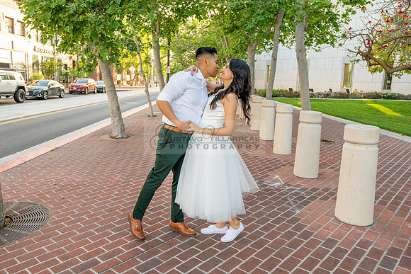 Margarita and Quintiliano engagement, weddings, quinceaneras, photos at La 4th st in Santa ana Ca. Gustavo Villarreal Photography, videographer, 323-633-8283