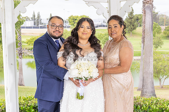 Thalial and Francisco wedding reception at La Mirada Golf course in