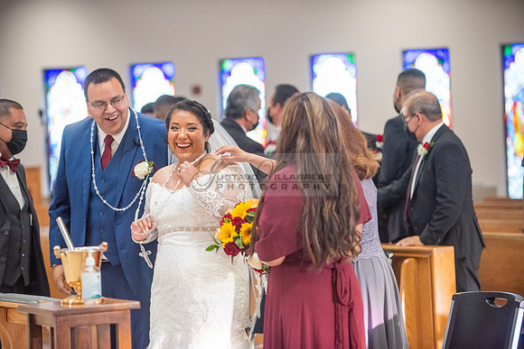LINK #1 - Xochitl and Luis wedding ceremony at St. Peter Chanel Catholic C