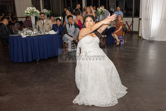 Thalial and Francisco wedding reception at La Mirada Golf course in