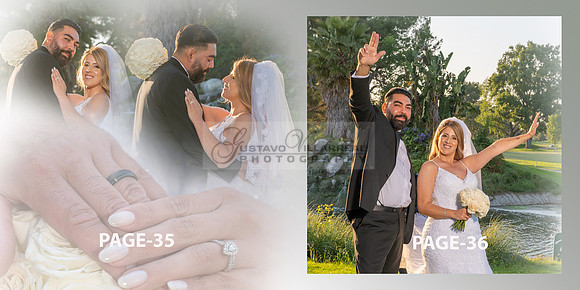 Lourdes and Alberto wedding storybook album by Gustavo Villarreal Photography
