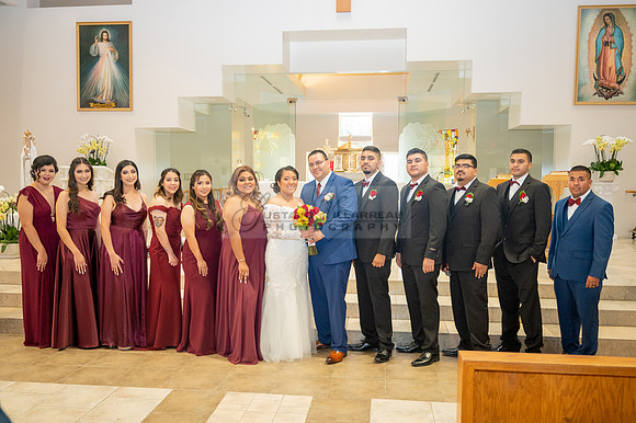 LINK #2 - Xochitl and Luis wedding ceremony at St. Peter Chanel Catholic C