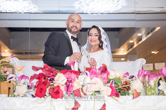 Reina and Adalberto wedding ceremony and reception, photographer