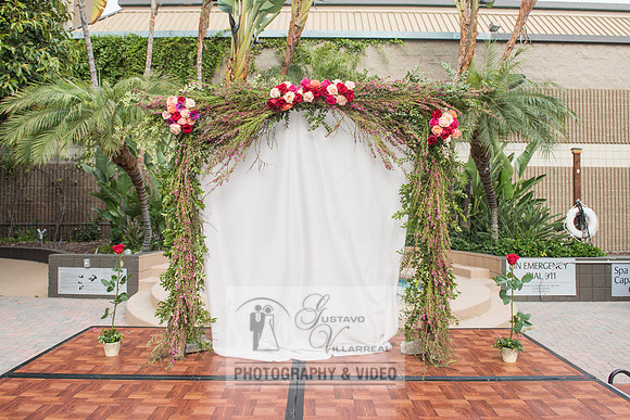 Reina and Adalberto wedding ceremony and reception, photographer