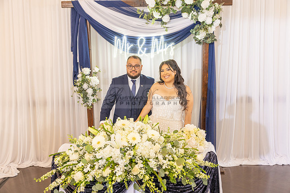 Thalial and Francisco wedding reception at La Mirada Golf course in