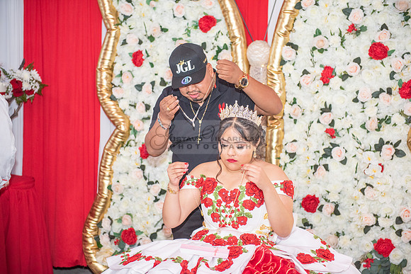 Estephanie Cristal Quinceanera photo shoot ideas, video in Pasadena City Hall in Pasadena Ca. Home reception, 323-633-8283