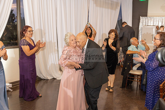 Thalial and Francisco wedding reception at La Mirada Golf course in