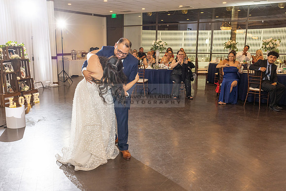 Thalial and Francisco wedding reception at La Mirada Golf course in