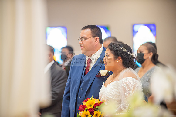 LINK #1 - Xochitl and Luis wedding ceremony at St. Peter Chanel Catholic C