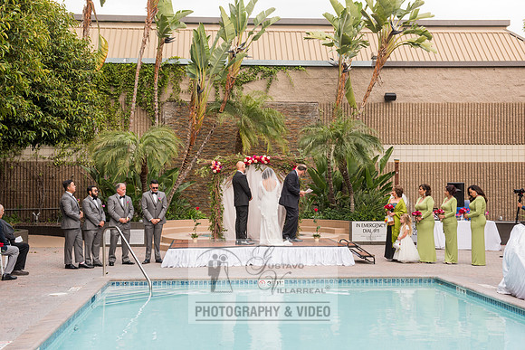 Reina and Adalberto wedding ceremony and reception, photographer