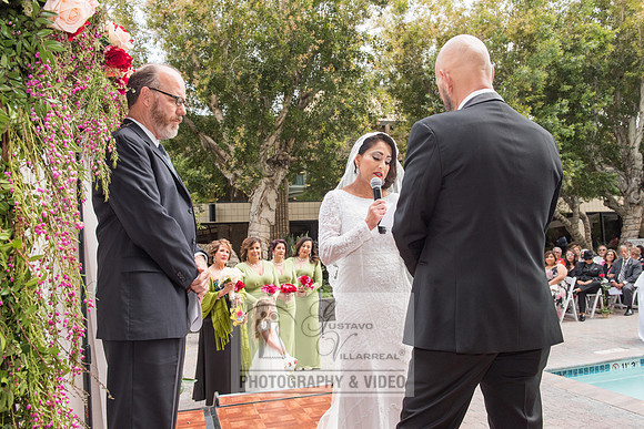 Reina and Adalberto wedding ceremony and reception, photographer