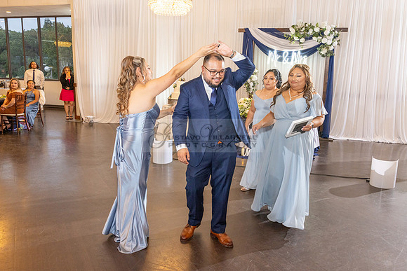 Thalial and Francisco wedding reception at La Mirada Golf course in