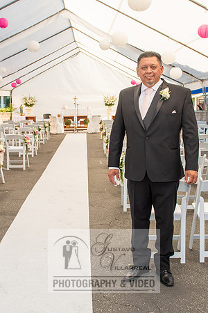 Anthony and Alma wedding celebration at st. Joseph's catholic Ch
