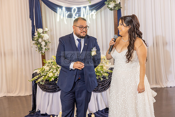 Thalial and Francisco wedding reception at La Mirada Golf course in