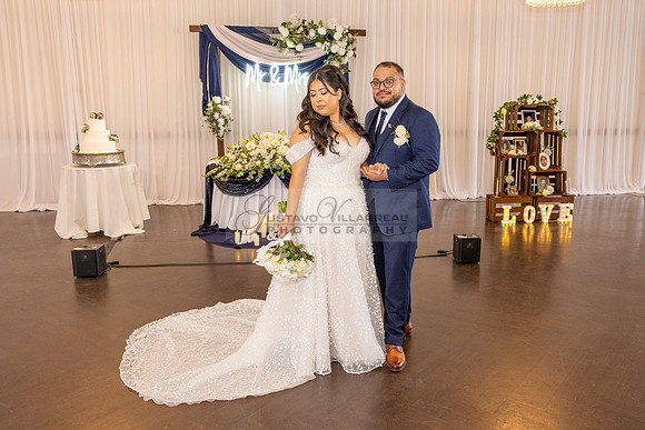 Thalial and Francisco wedding reception at La Mirada Golf course in