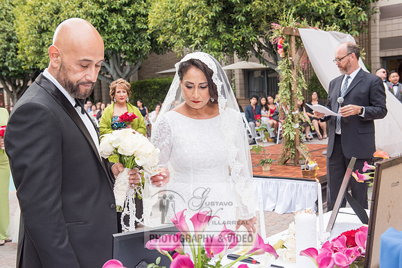 Reina and Adalberto wedding ceremony and reception, photographer