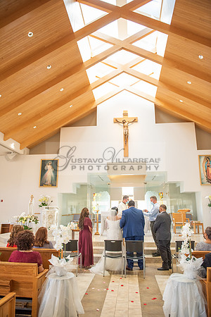 LINK #1 - Xochitl and Luis wedding ceremony at St. Peter Chanel Catholic C