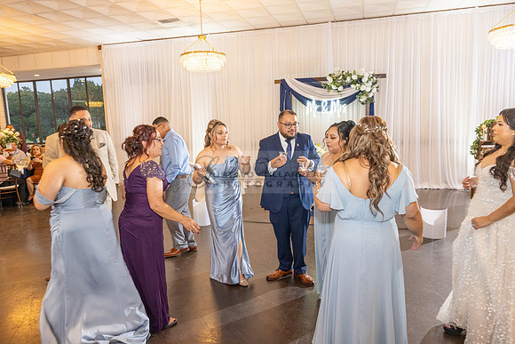 Thalial and Francisco wedding reception at La Mirada Golf course in