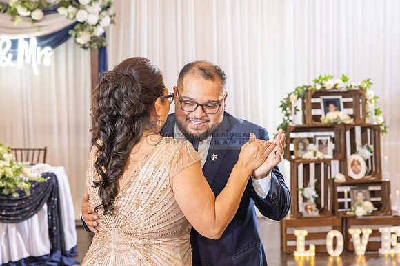 Thalial and Francisco wedding reception at La Mirada Golf course in