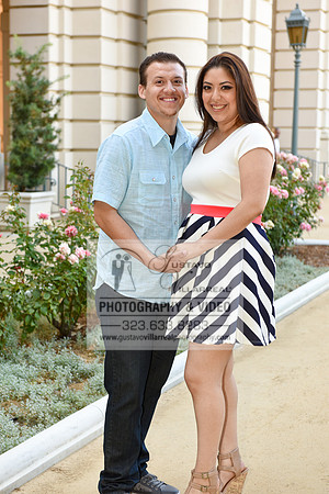Saul and Cinthia Engagement photos in Pasadena, Wedding photo and video in Pasadena City hall, www.gustavovillarrealphotography.com, 323-633-8283