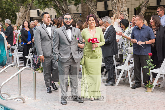 Reina and Adalberto wedding ceremony and reception, photographer