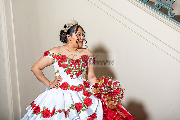Estephanie Cristal Quinceanera photo shoot ideas, video in Pasadena City Hall in Pasadena Ca. Home reception, 323-633-8283