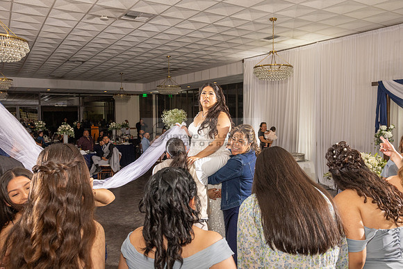 Thalial and Francisco wedding reception at La Mirada Golf course in