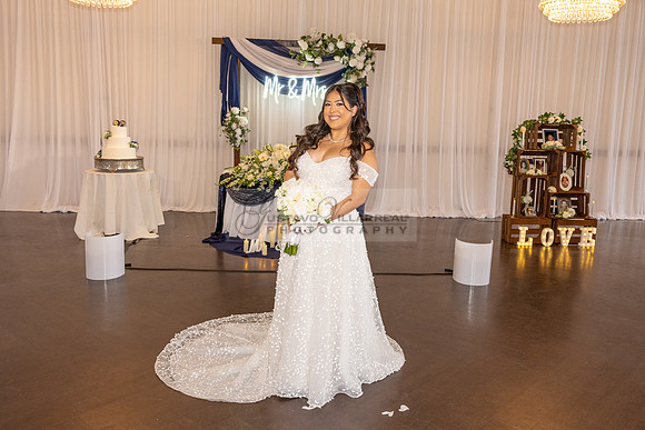 Thalial and Francisco wedding reception at La Mirada Golf course in