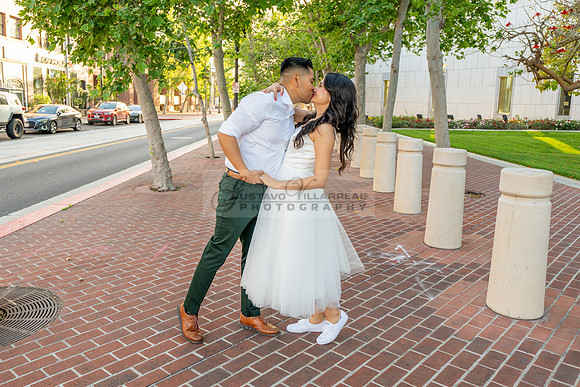 Margarita and Quintiliano engagement, weddings, quinceaneras, photos at La 4th st in Santa ana Ca. Gustavo Villarreal Photography, videographer, 323-633-8283