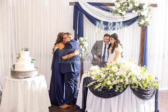 Thalial and Francisco wedding reception at La Mirada Golf course in
