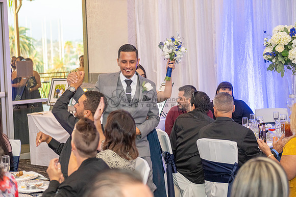 Raymond and Robyn wedding celebration, reception, ceremony at Quiet Cannon Banquet hall in Montebello Ca, photography, videography by Gustavo Villarreal, 323-633-8283, www.gvphotoandvideo.com