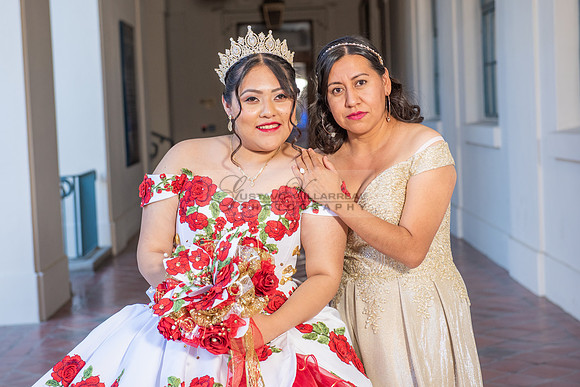 Estephanie Cristal Quinceanera photo shoot ideas, video in Pasadena City Hall in Pasadena Ca. Home reception, 323-633-8283