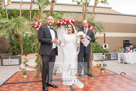 Reina and Adalberto wedding ceremony and reception, photographer