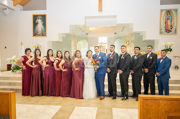 LINK #2 - Xochitl and Luis wedding ceremony at St. Peter Chanel Catholic C