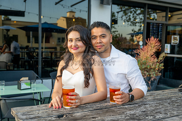 Margarita and Quintiliano engagement, weddings, quinceaneras, photos at La 4th st in Santa ana Ca. Gustavo Villarreal Photography, videographer, 323-633-8283