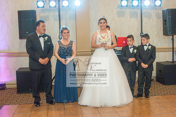 Andrea Lissette quinceaneras, sweet sixteens, weddings, family portraits, anniversaries, photography and video at Miraculos medal catholic church in Montebello,  receptions at Quiet Cannon Montebello,