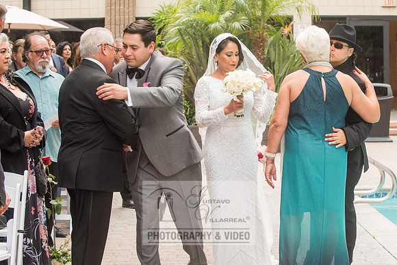Reina and Adalberto wedding ceremony and reception, photographer