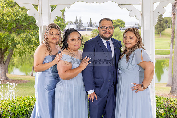 Thalial and Francisco wedding reception at La Mirada Golf course in