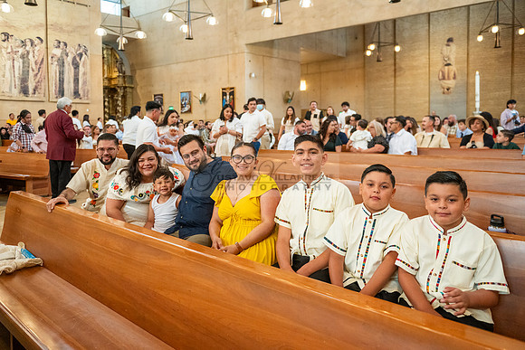 Baptism photographer, videographer at Cathedral of our Lady of Angeles in Los Angeles Ca. Gustavo Villarreal Photography, 323-633-8283, www.gvphotoandvideo.com