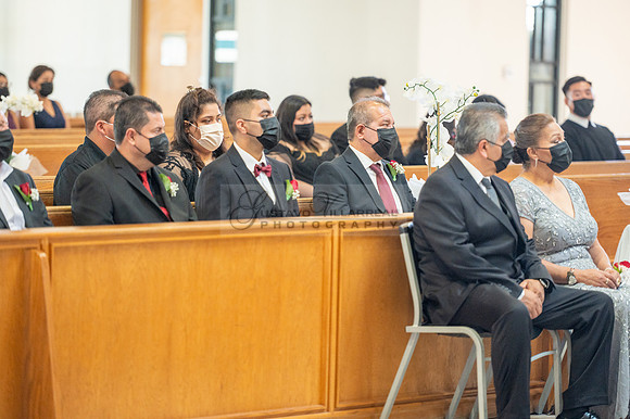 LINK #2 - Xochitl and Luis wedding ceremony at St. Peter Chanel Catholic C