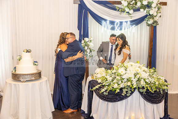 Thalial and Francisco wedding reception at La Mirada Golf course in