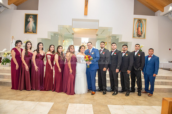 LINK #1 - Xochitl and Luis wedding ceremony at St. Peter Chanel Catholic C