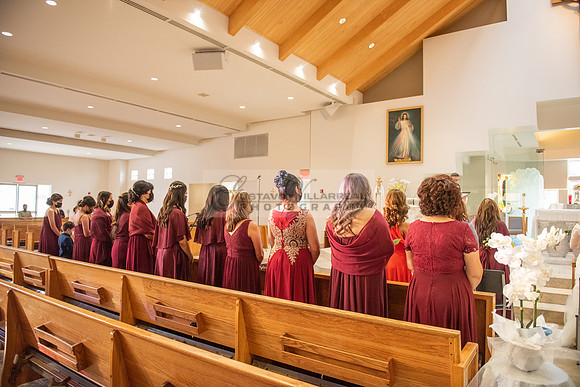 LINK #1 - Xochitl and Luis wedding ceremony at St. Peter Chanel Catholic C