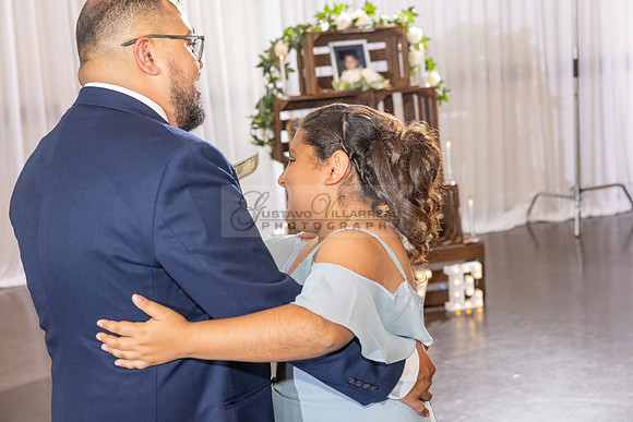 Thalial and Francisco wedding reception at La Mirada Golf course in