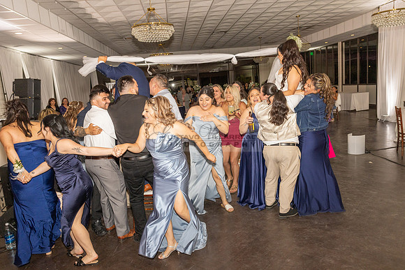 Thalial and Francisco wedding reception at La Mirada Golf course in