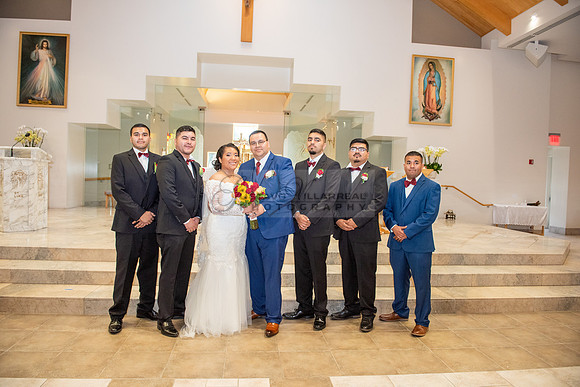 LINK #1 - Xochitl and Luis wedding ceremony at St. Peter Chanel Catholic C