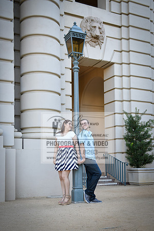 Saul and Cinthia Engagement photos in Pasadena, Wedding photo and video in Pasadena City hall, www.gustavovillarrealphotography.com, 323-633-8283